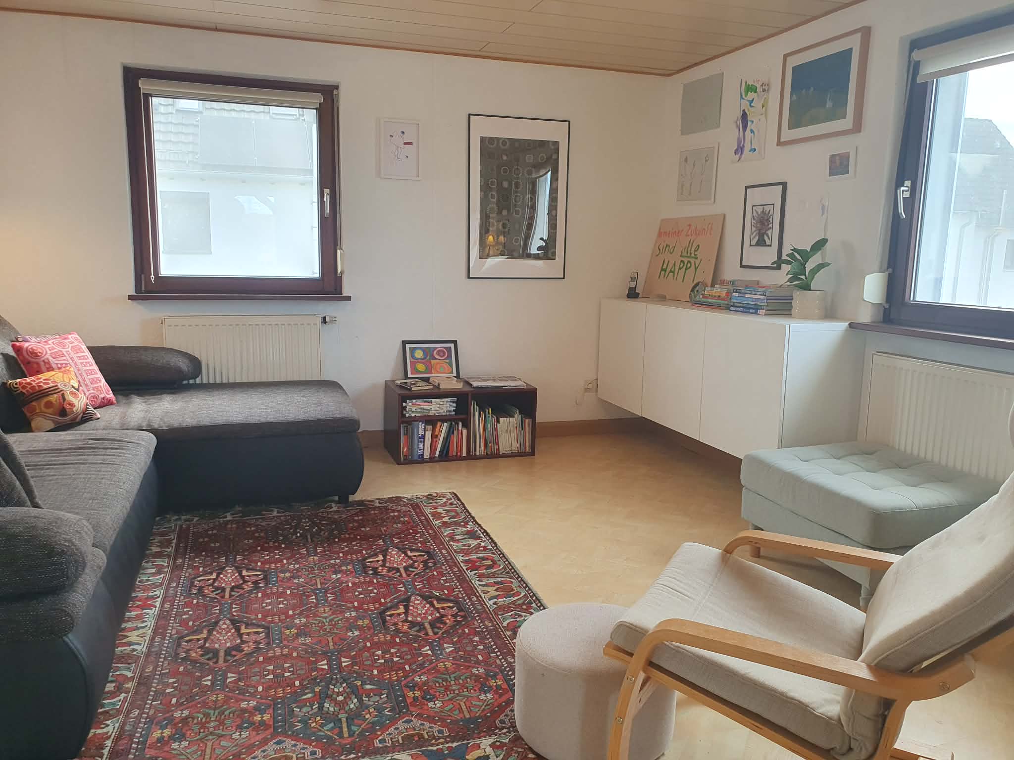 Wohnbereich im ersten Obergeschoss