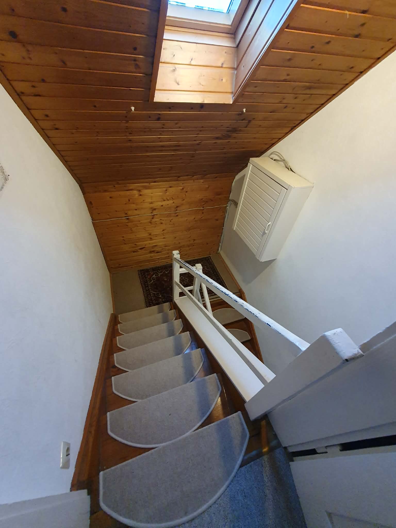 Treppenhaus im zweiten Obergeschoss